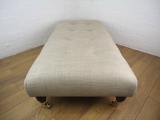 CUSTOM FOOTSTOOL - BED END
